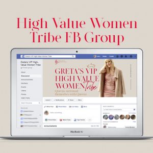 HIGH VALUE WOMEN TRIBE New Offer